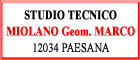 Logo STUDIO TECNICO MIOLANO GEOMETRA MARCO