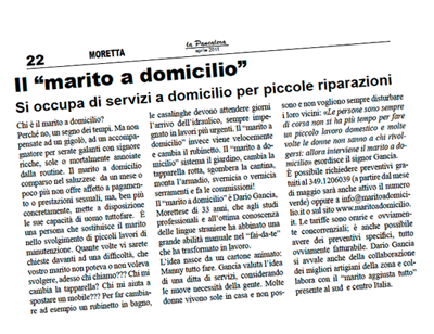 Foto galleria MARITO A DOMICILIO - di Dario Elio Gancia
