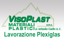 Logo VISOPLAST - Lavorazione plexiglas