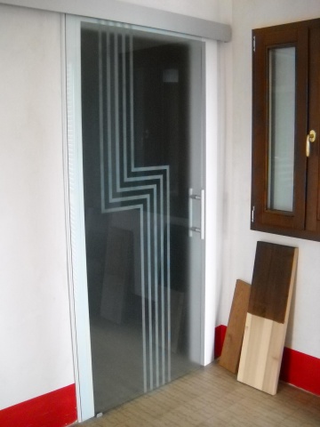 Porta in vetro