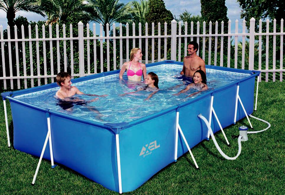 PISCINA FUORI TERRA RETTANGOLARE