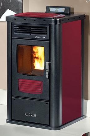 Stufa a pellet - Klover - Diva Air Maiolica - 11 kW - Detrazione (- 36%)