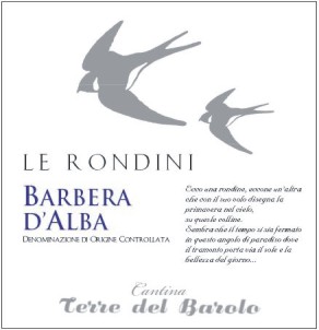 BARBERA ALBA LE RONDINI TERRE DEL BAROLO