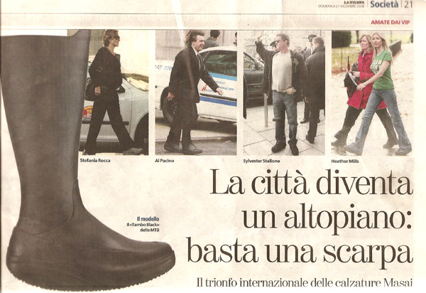 STIVALE TAMBO - MBT - The anti-shoe