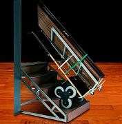 Carrello saliscale motorizzato