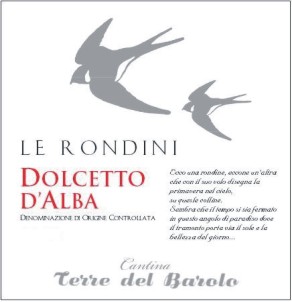 DOLCETTO ALBA LE RONDINI TERRE DEL BAROLO