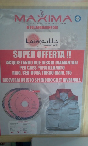2 Dishi diamantati Maxima + Giubbotto Omaggio