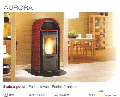 Stufa a Pellet Aurora