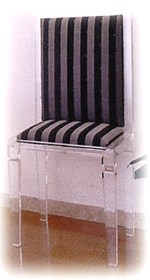 sedia in metacrilato
