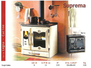 Cucina a Legna Suprema