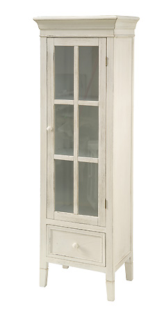 Vetrinetta legno bianca