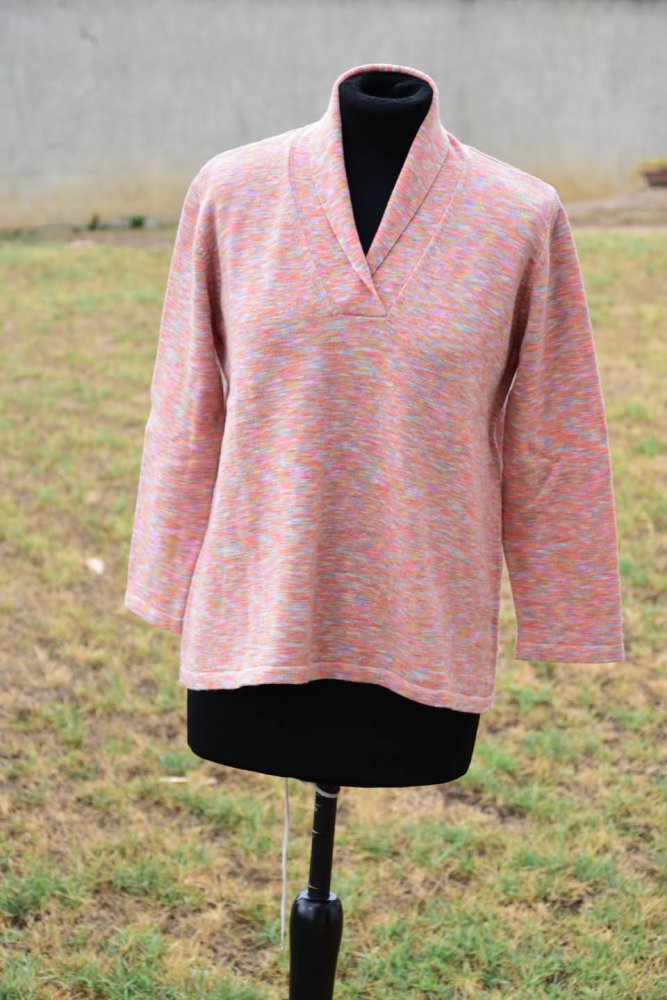 MAGLIA POLO DONNA LANA ROSA SALUZZO CN MAGLIA POLO DONNA LANA ROSA SALUZZO CN