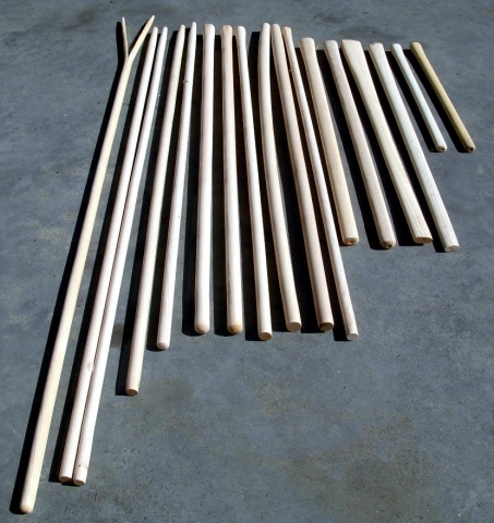 Ferramenta forniture, manici in legno: linea Frassino
