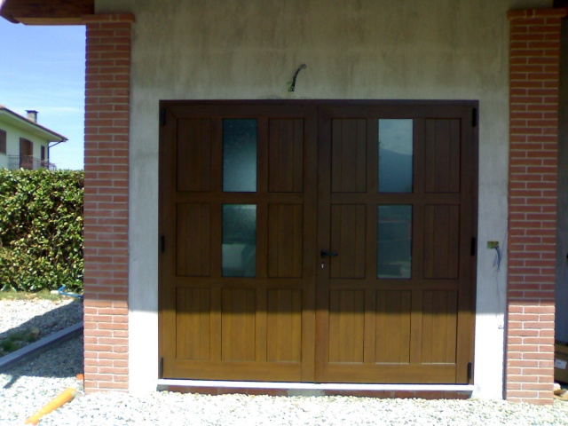 Portone in alluminio