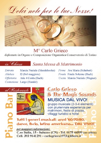Intrattenimento musicale per Matrimonio