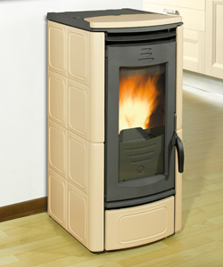 Stufa a pellet - Thermorossi Ecotherm 3001 Thermoconfort Maiolica - Detrazione (- 36%)