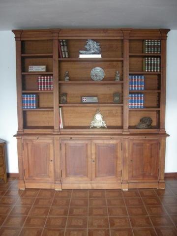Libreria in ciliegio