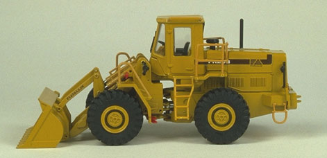Old Cars Fiat Allis FL20 con rops scala 1:50